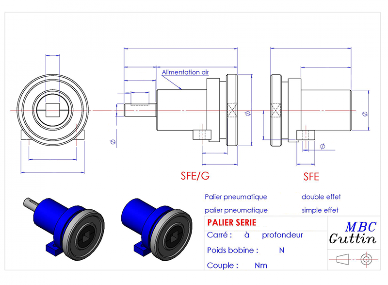 Adaptateur pneumatique France